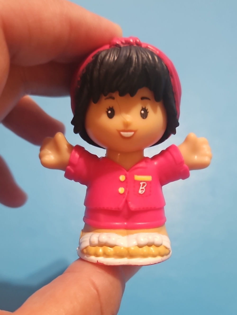 Fisher-Price Little People figure from the Barbie Sleepover Fun playset